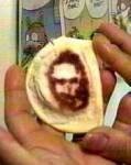 This pierogi sold for $1775 on eBay in 2005. Donna Lee found this while cooking dumplings on Easter.